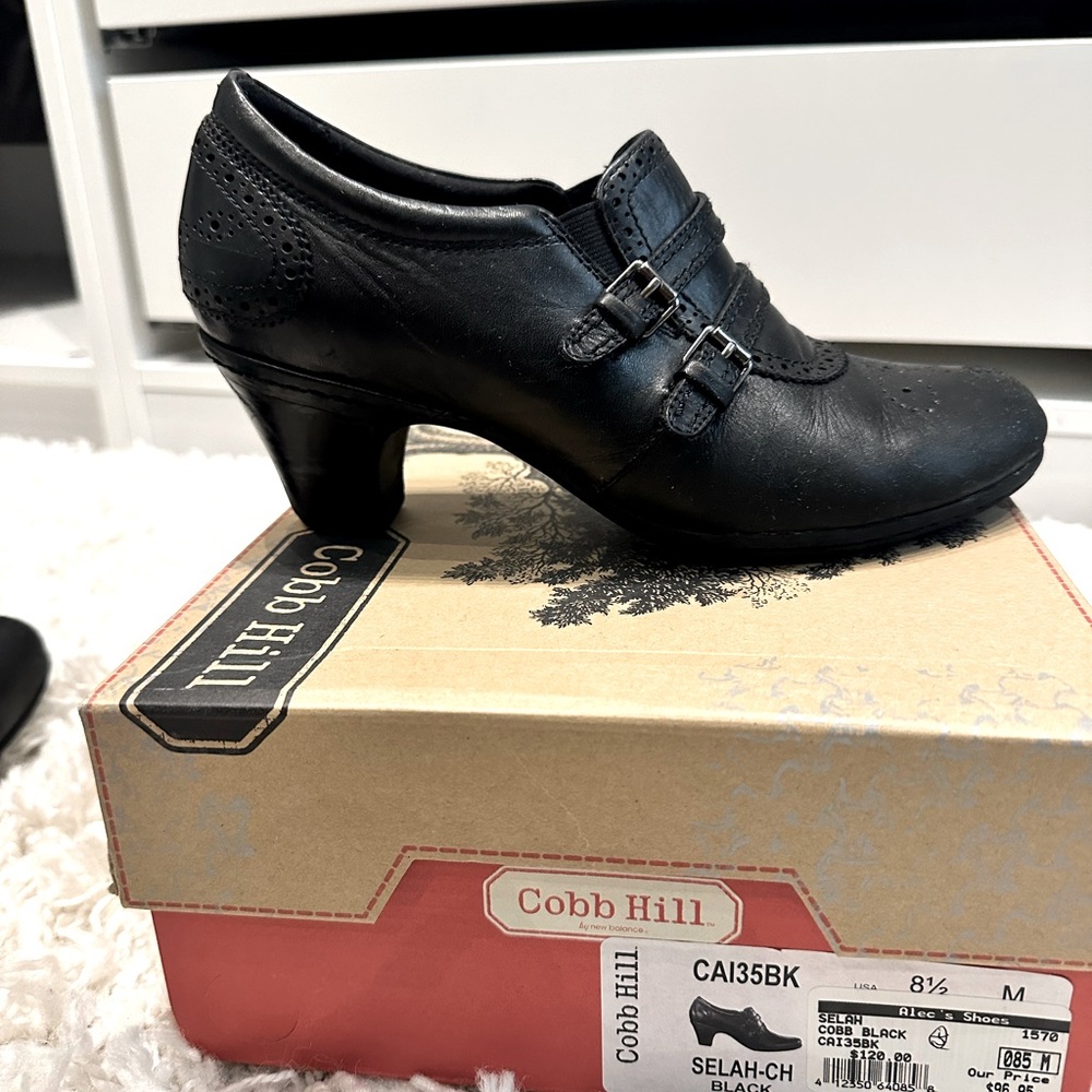 Cobb Hill black Selah women’s shoes